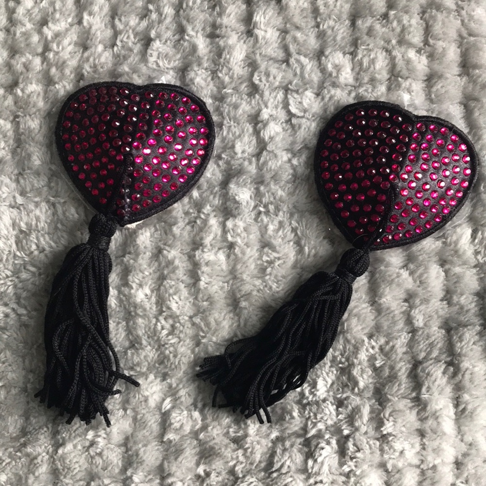 Pink Rhinestone Pastie / Cover